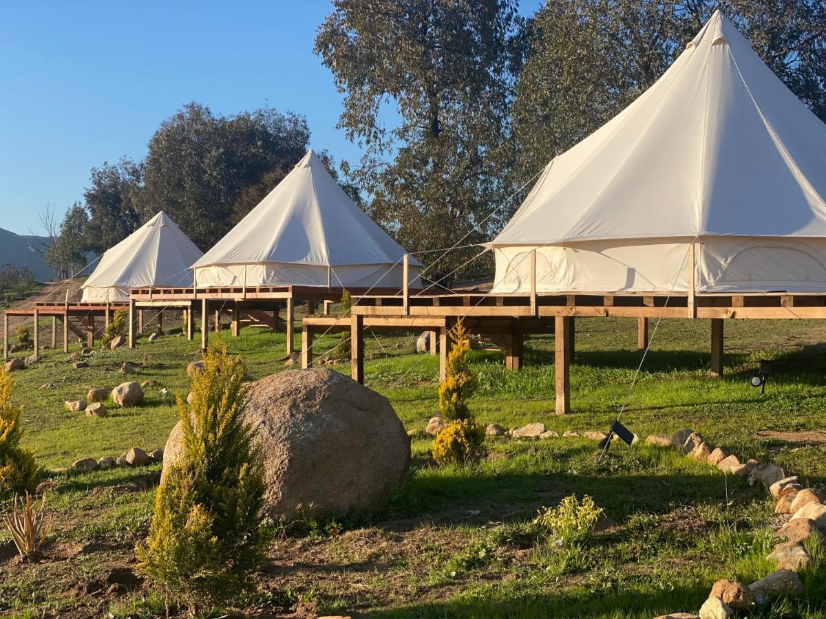 Lago Valle Wine Glamping Valle de Guadalupe Exteriör bild