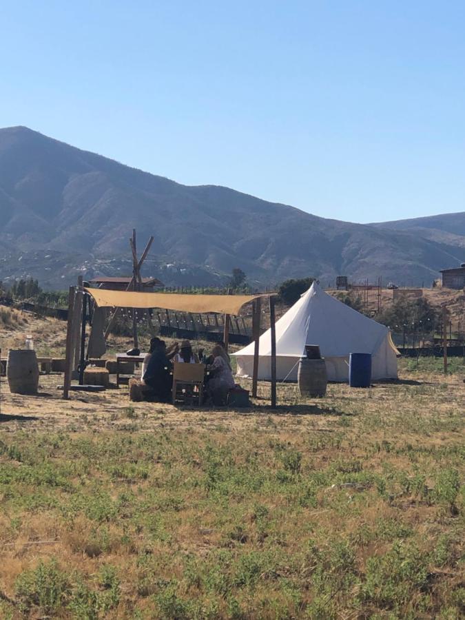 Lago Valle Wine Glamping Valle de Guadalupe Exteriör bild