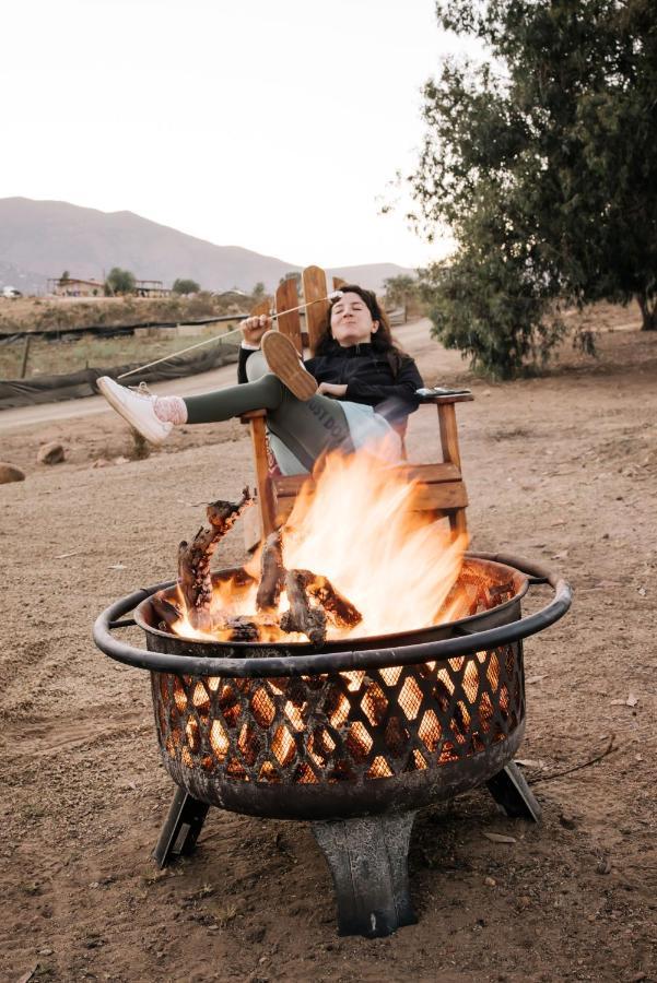 Lago Valle Wine Glamping Valle de Guadalupe Exteriör bild