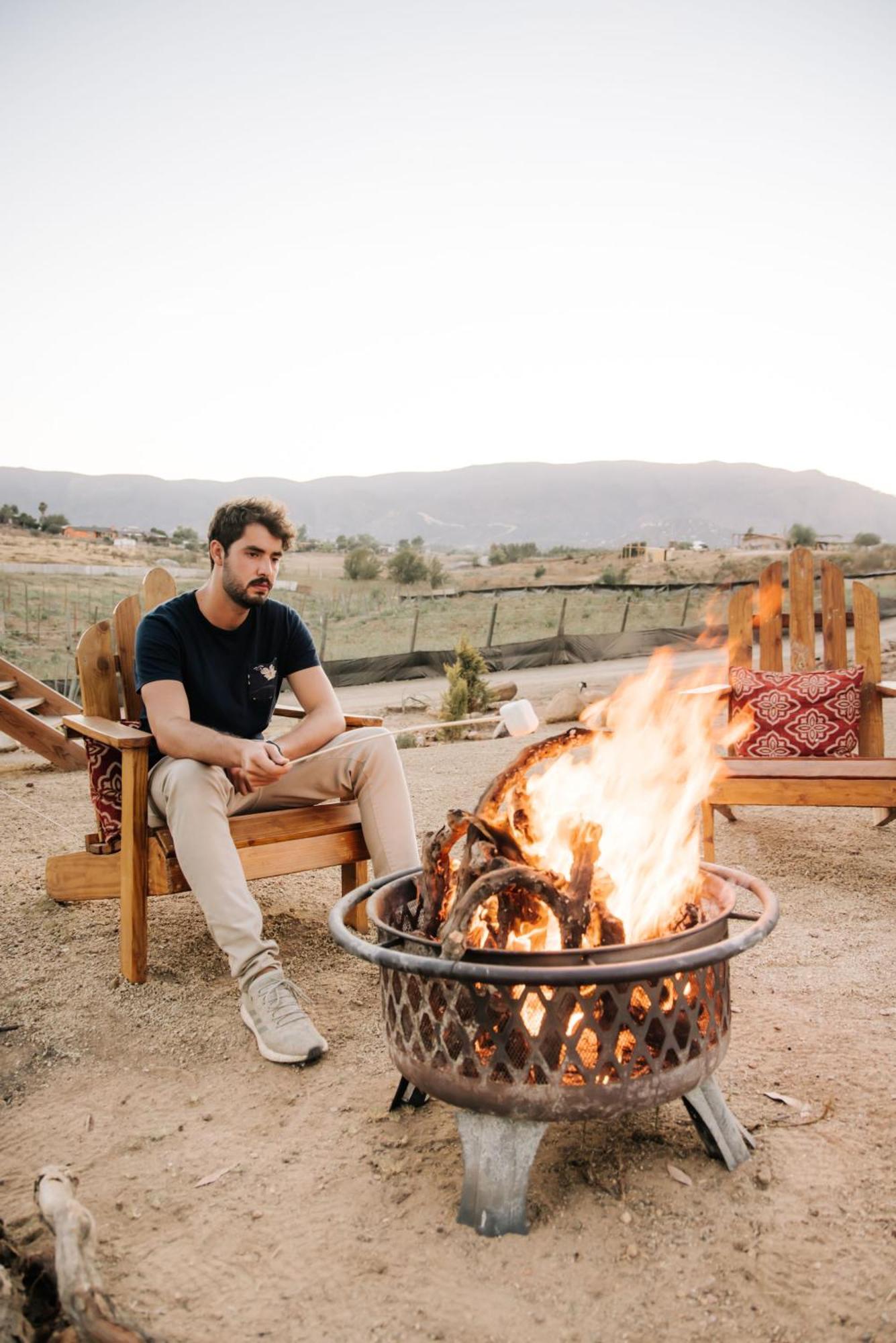 Lago Valle Wine Glamping Valle de Guadalupe Exteriör bild